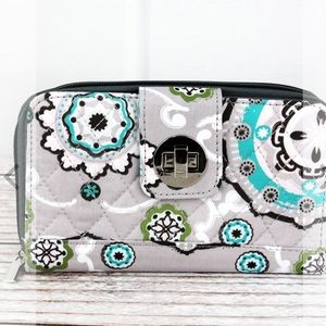 Garden View Quilted Wallet